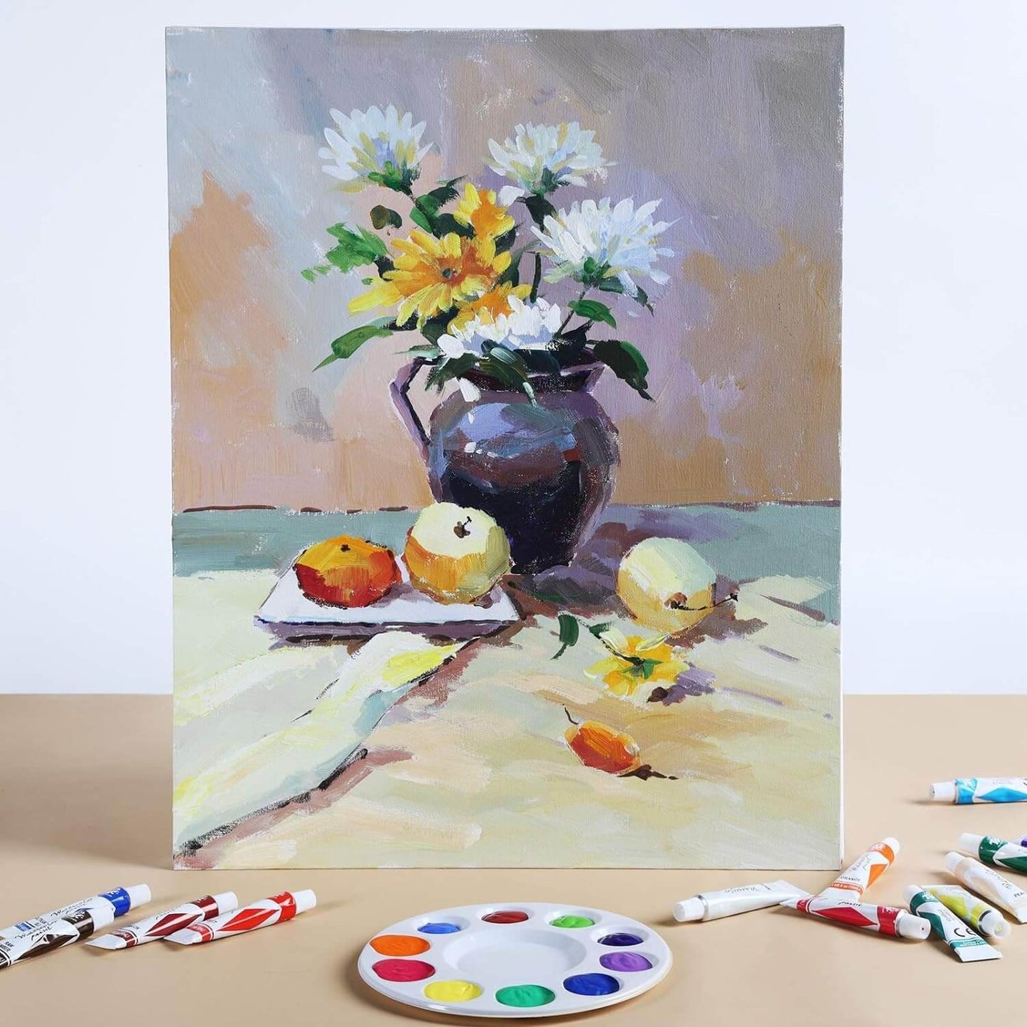 Stationery Island (28X36cm) 11" x 14" White Canvas Panels - Pack of 12