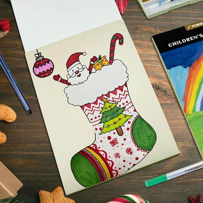 A4 Children Watercolour Paper - 55gsm - 50 Pages