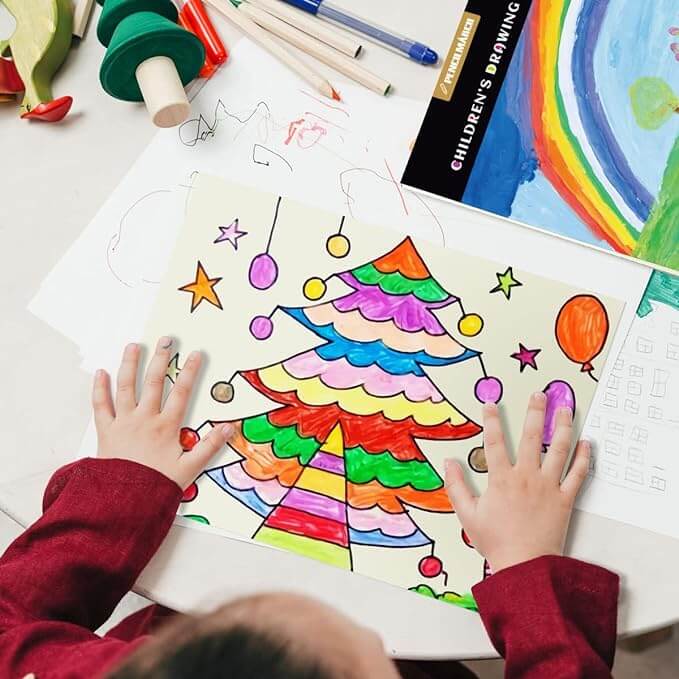 A4 Children Watercolour Paper - 55gsm - 50 Pages