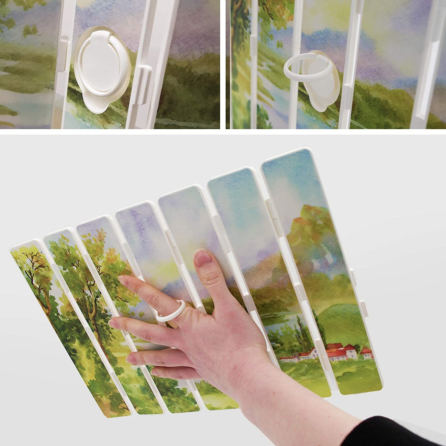 Watercolour Paint Travel Set - 58 Colours + 2 Aqua Brushes